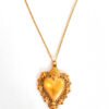 ✨ Collar Sagrado Corazón en Acero Inoxidable con Baño de Oro 18K – Ana María Mexico