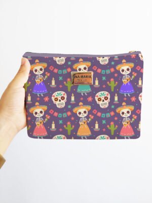 Lapicera o Cosmetiquera Fiesta Mexicana Día de Muertos
