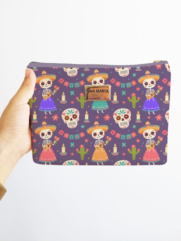 Lapicera o Cosmetiquera Fiesta Mexicana Día de Muertos
