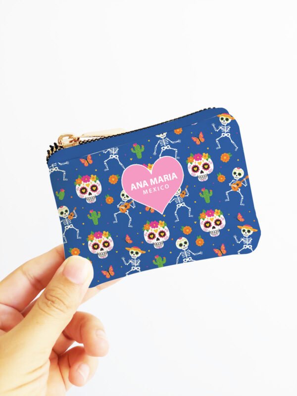 Monedero Calaveras Dia de Muertos