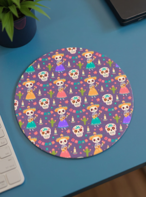 Mouse Pad Fiesta Mexicana Día de Muertos