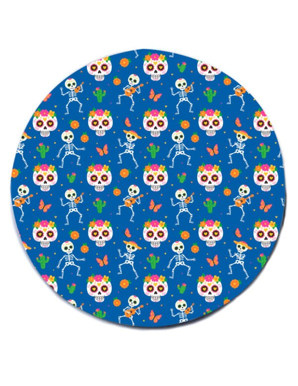 Mouse Pad Calaveras Día de Muertos