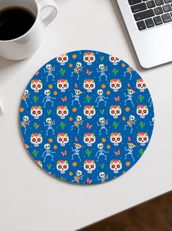 Mouse Pad Calaveras Día de Muertos