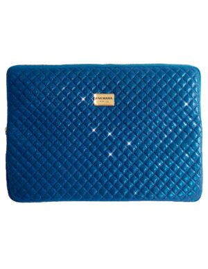 Funda Laptop Azul Glam – Protección con estilo y diseño mexicano
