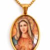 ❤️‍🔥 Collar Virgen del Sagrado Corazón de Jesús