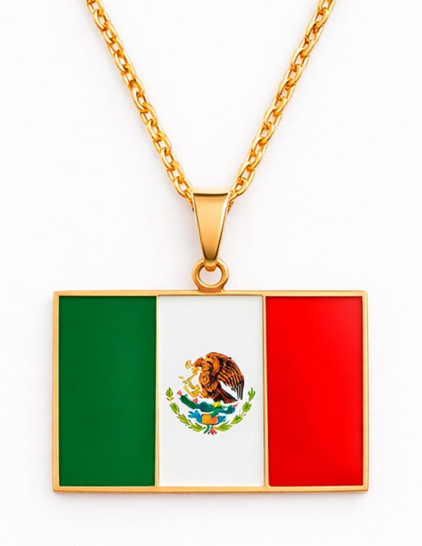 🦅 Collar Bandera de México Mundial