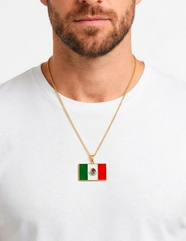 🦅 Collar Bandera de México Mundial