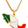 Collar de México en Acero Inoxidable