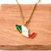 Collar de México en Acero Inoxidable