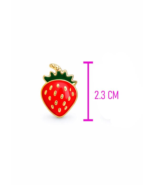 🍓 Aretes de Fresa