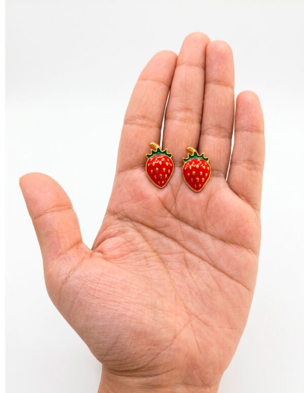 🍓 Aretes de Fresa