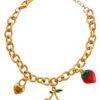 S96190668 🍒 Pulsera de Cereza, Fresa y Corazón