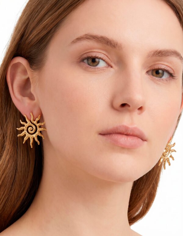 Aretes en Forma de Sol