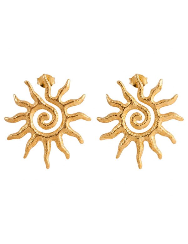 Aretes en Forma de Sol