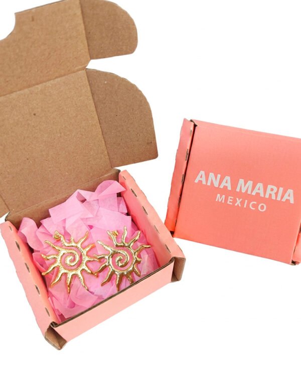 Aretes en Forma de Sol