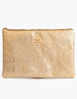 Funda para Laptop Dorada