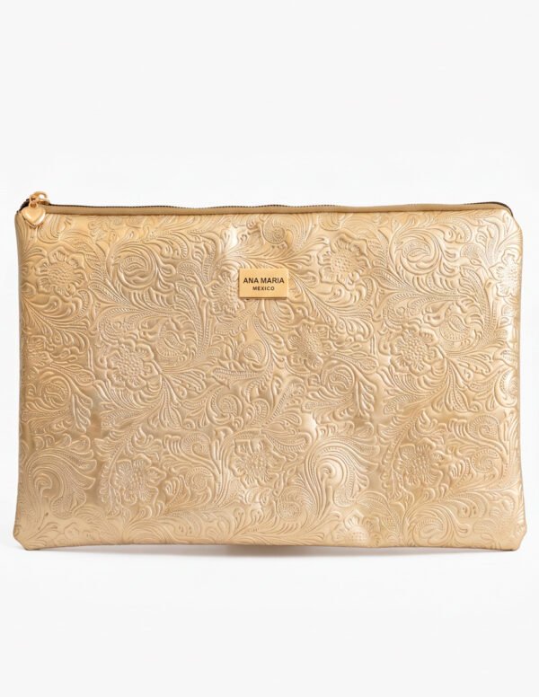 Funda para Laptop Dorada