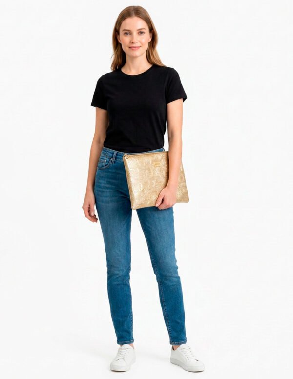 Funda para Laptop Dorada