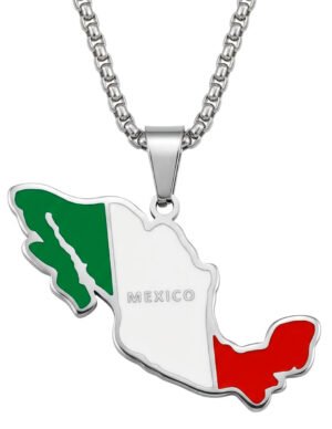 Collar México en Acero Inoxidable