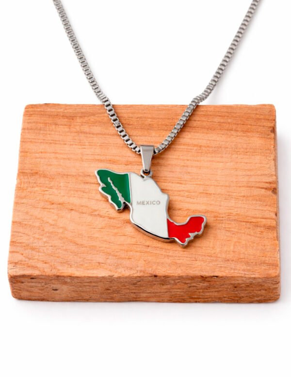 Collar México en Acero Inoxidable