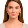 Aretes Blancos Nacarados