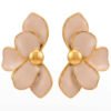 Aretes Flor Blanca Aretes Flor Blanca
