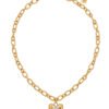 Collar Corazon Dorado 4 Collar de Corazon Dorado