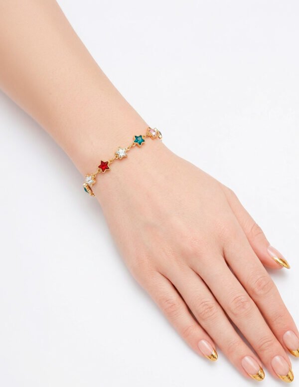 Pulsera Estrellas de Colores 2 Pulsera Estrellas de Colores