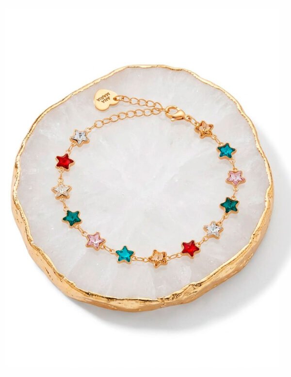 Pulsera Estrellas de Colores 3 Pulsera Estrellas de Colores