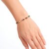 Pulsera con Gemas de Colores