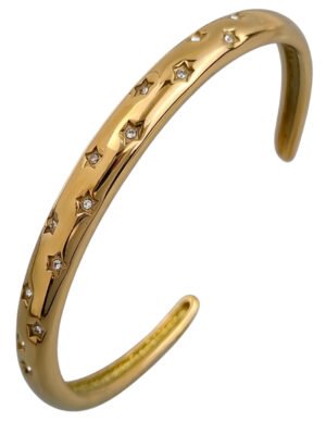 Brazalete Estrellas Dorada Brazalete de Estrellas